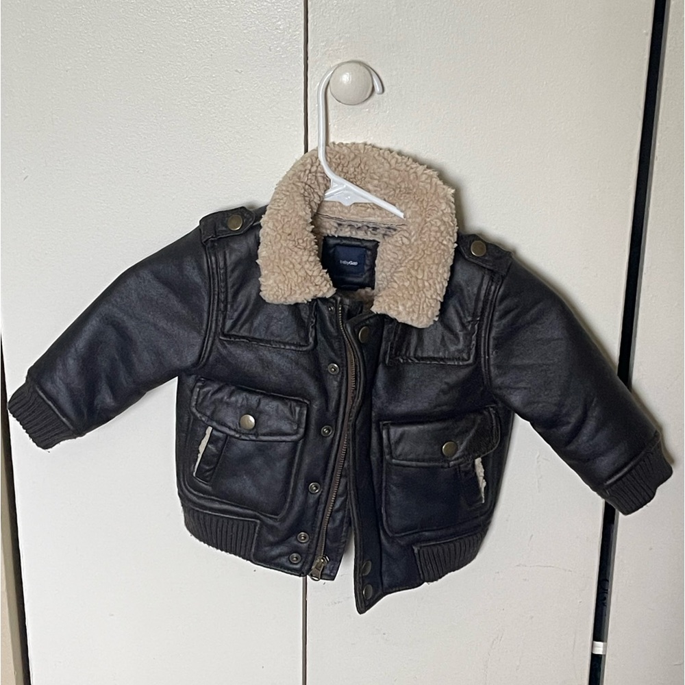 Baby Gap Sherpa Lined Coat